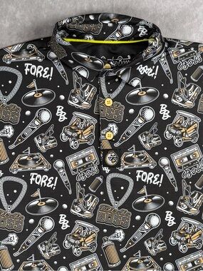 Birdie Boss Men’s XL Graphic Golf Polo